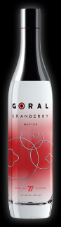 Goral Vodka Master Cranberry 40% 0,7l