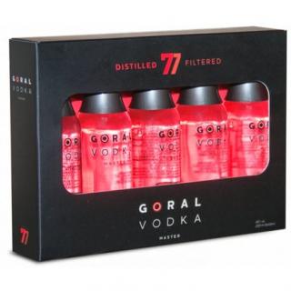 Goral Vodka MASTER dar. bal. 40% 5x0,05 l