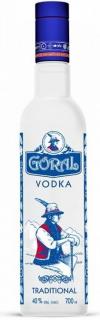 Goral Vodka Tradičná 40% 0,7 l (čistá fľaša)