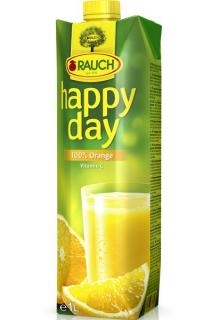 Happy day pomaranč 100% 1l