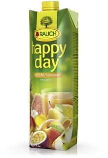 Happy day šťava multivitamín 100% 1l