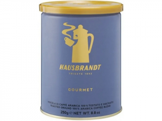 Hausbrandt Gourmet 100% arabica mletá plech 250g