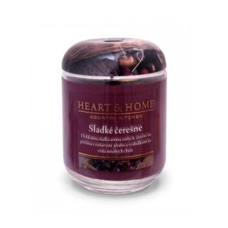 Heart & Home Sladké čerešne 340g - veľká sviečka