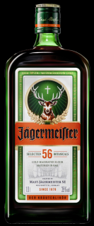 Jägermeister 35% 1 l (čistá fľaša)
