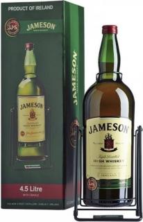 Jameson 40% 4,5 l (darčekové balenie kolíska)