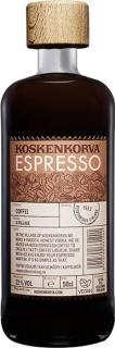 Koskenkorva Espresso 21%, 0,5 l (čistá fľaša)