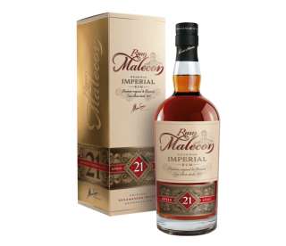 Malecon 21 Y.O., GIFT 40% 0.7l