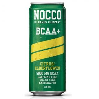 Nocco BCAA+ Citrón/Bazový kvet 330 ml