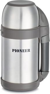 Pioneer Outdoor 1l termofľaša s rúčkou strieborná