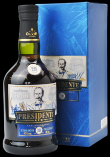 Presidente Marti Tmavý rum 19y 40% 0,7 l (krabička)