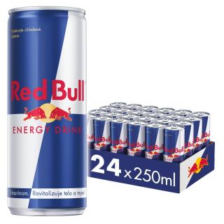 Red Bull energetický nápoj 24x250 ml