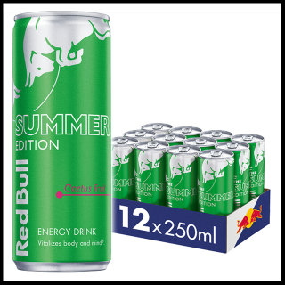 Red Bull Green edition energetický nápoj 12x250 ml