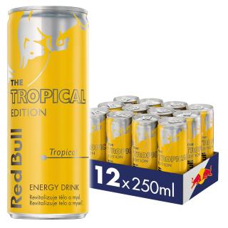 Red Bull Tropical edition energetický nápoj 12x250 ml