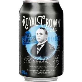 Royal Crown Cola No Sugar 6x0,33l, Plech