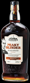 Sadler's Peaky Blinder Black Spiced 40% 0,7 l (čistá fľaša)