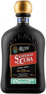 Santiago de Cuba Rum Extra Aňejo 20 Aňos 40% 0,7l
