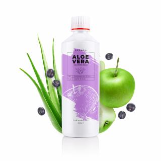 ESSENS Aloe vera 99,5% gel drink - jablko + acai - výživový doplnok