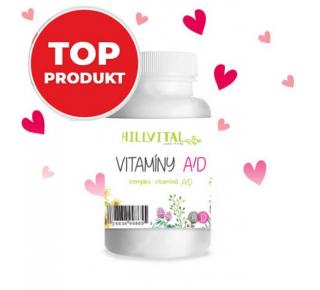 Hill Vital Vitamín A – D pre zdravú pokožku, nechty a vlasy 100 ks