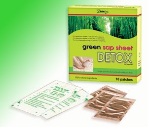 Naturport Detoxikačné náplasti - GREEN SAP SHEET 10 ks - set 3ks