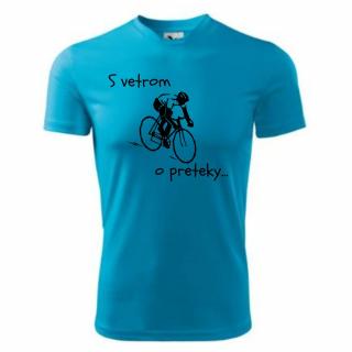Funkčné tričko o preteky Veľkosť: XL, Farba: Modrá strong
