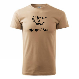 Vtipné tričko  piclo   by ma p. Veľkosť: 3XL, Farba: Hnedá