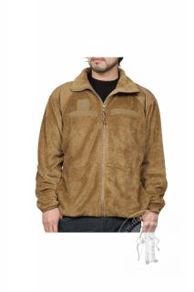 Mikina US JACKET FLEECE-coyote