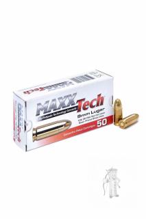 Náboj 9mm Luger MAXXTech 124gr/8,04g FMJ