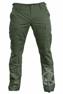 Nohavice US BDU FELDHOSE R/S ′SLIM FIT′ OLIV 3XL