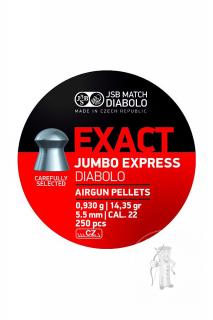 Strelivo Diabolo JSB Jumbo Express Exact 5,52 mm 250ks