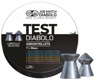 Strelivo Diabolo JSB Test Match 4,5mm 350ks