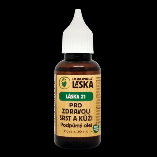 LÁSKA 21 - Pre zdravú kožu a srsť 30 ml