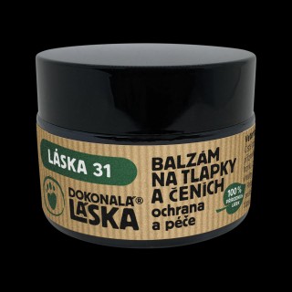 LÁSKA 31 Balzam na labky pre ochranu a starostlivosť 30 ml