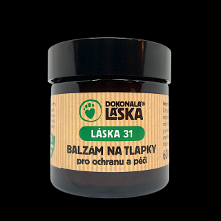 LÁSKA 31 Balzam na labky pre ochranu a starostlivosť 60 ml