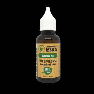 LÁSKA 42 Pri epilepsii - podporný olej 30 ml