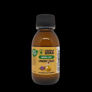 LÁSKA A01 Ľanový olej s vitamínom E 100 ml