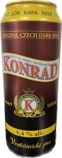 Konrád tmavá 11° - 0,5l Plech