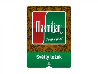 Maxmilián svetlý ležiak 11° - súdok 5l