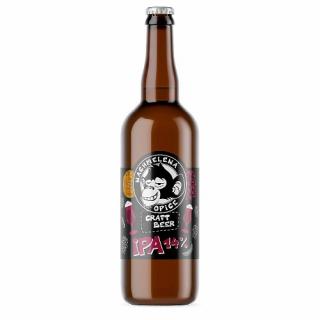 Nachmelená opice IPA 14° - láhev 0,75l