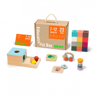 7–12 mesiacov Edukačný box Mini 6 ks