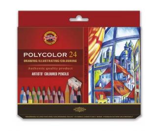 Koh-i-noor 3834 umelecké pastelky Polycolor 24 ks