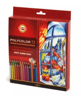 Koh-i-noor 3837 umelecké pastelky Polycolor 72 ks