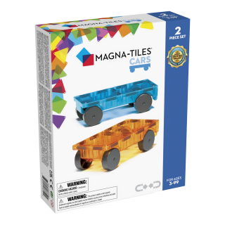 Magnetická stavebnica Cars 2 dielna Blue/orange