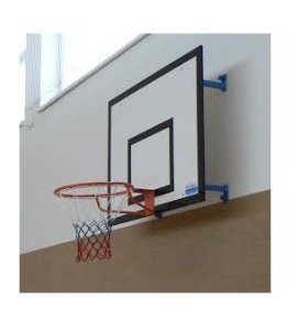 Basketbalová konštrukcia DOR-SPORT, dos. 1200x900mm, pevná, vys. 300-950 mm (Basketbalová konštrukcia, pevná, vnútorná, vys. 300-950 mm)