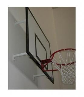 Basketbalová konštrukcia DOR-SPORT, dos. 1800x1050/1200mm, pev., vys. 300-950 mm (Vnútorná pevná basketbalová konštrukcia pre dosku o rozmeroch 1800x1050 (1200) mm s vysadením 300-950 mm. Konštrukcia je určená pre cvičný basketbal.)