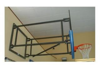 Basketbalová konštrukcia DOR-SPORT, otočná bez tiahel, vys. 1250-2500 mm (Vnútorná otočná basketbalová konštrukcia bez tiahel s vysadením v rozmedzí 1250-2500 mm.)