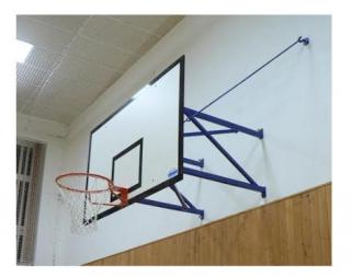 Basketbalová konštrukcia DOR-SPORT, pevná, vnútorná, vys. 300-1650 mm (Pevná basketbalová konštrukcia určená do vnútorných priestorov. Vysadenie 300-1650 mm.)