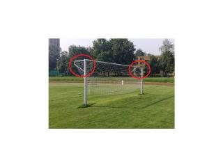 Horný výves pre futbalovú bránku 80 cm (Horný výves pre futbalovú bránku s rozmermi 7,32 x 2,44 m, výves určený primárne pre bránky vyrábané firmou Dor-Sport sro. Pre iné bránky je potrebné overiť kompatibilitu.)
