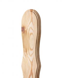 Drevený plot červený smrek Z1 Výška: 100 cm