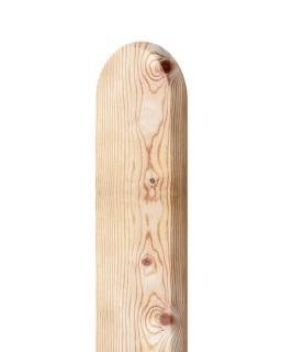 Drevený plot červený smrek Z2 Výška: 80 cm