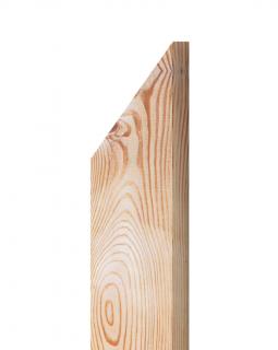 Drevený plot červený smrek Z4 Výška: 180 cm